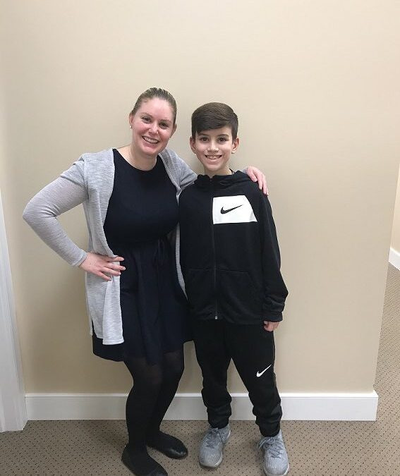 Congratulations on Completing Vision Therapy, Tommy!